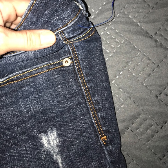 American eagle crops size 2 artist stretch - Picture 4 of 5